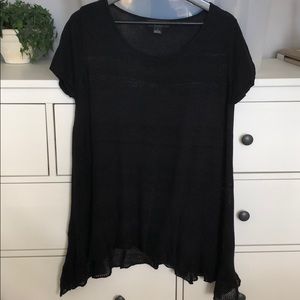 Curved Hem Top